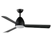 Maxim Seaborne 52" 3 Blade LED Indoor / Outdoor Ceiling Fan with Remote Control Black