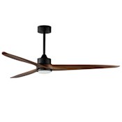 Maxim Woodwind 80" 3 Blade Indoor Ceiling Fan Black