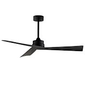 Maxim Vortex 52" 3 Blade Indoor / Outdoor Ceiling Fan Black