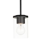 Maxim Corona 5" Wide Mini Pendant Black