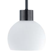 Maxim Coraline 6" Wide Mini Pendant Black