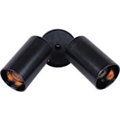 Maxim Spots 2 Light 5" Wide Accent / Spot Lights Outdoor Ceiling Fixture Black