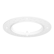 Maxim Crisp Trimless Mud-in Ring White