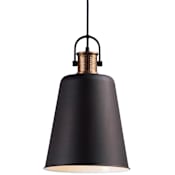 Maxim Sedona Single Light 10" Wide Mini Pendant Oil Rubbed Bronze / Antique Brass