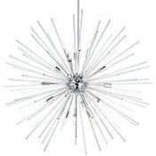 Maxim Polaris 40" Wide 16 Light Sputnik Chandelier Polished Chrome / Clear Glass