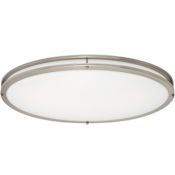 Maxim Linear 32" Wide LED Ceiling Light Satin Nickel