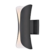 Maxim Scroll 13" LED Wall Sconce Architectural Bronze