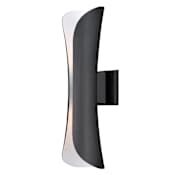 Maxim Scroll 21" LED Wall Sconce Architectural Bronze