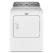 Maytag 29" Wide 7 Cu. Ft. Gas Dryer with Wrinkle Prevent Option White