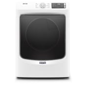 Maytag 27 Inch Wide 7.3 Cu Ft. Energy Star Rated Gas Dryer with 10 Cycles White