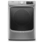 Maytag 27 Inch Wide 7.3 Cu Ft. Energy Star Rated Gas Dryer with 12 Cycles Metallic Slate
