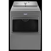 Maytag 27 Inch Wide 7.4 Cu Ft. Gas Dryer with IntelliDry Sensor Metallic Slate