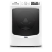 Maytag 27 Inch Wide 4.5 Cu. Ft. Energy Star Certified Front Loading Washing Machine with 12 Hr Fresh Spin™ Option White