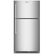 Maytag 33 Inch Wide 21 Cu. Ft. Energy Star Certified Fingerprint Resistant Top Freezer Refrigerator Fingerprint-Resistant Stainless Finish