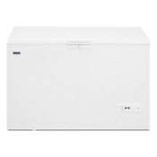 Maytag 56 Inch Wide 16 Cu. Ft. Free Standing Chest Freezer with Counterbalanced Lid White