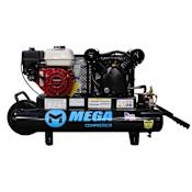 MEGA Compressor 5.5 HP 10 Gal 150 Max PSI 13.8 CFM Single-Stage Portable Gas Reciprocating Air Compressor with Honda Engine N/A