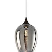 Meridian Single Light 10" Wide Pendant Oil Rubbed Bronze