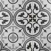 Merola Tile Amberes II - 13" x 13" Square Floor and Wall Tile - Matte Visual - Sold by Carton (15.6 SF/Carton) Classic
