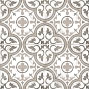Merola Tile Ella Hill Amberes - 13" x 13" Floor and Wall Tile - Satin Visual - Sold by Pallet (624 SF/Pallet) Gray-Bone