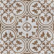 Merola Tile Llama Arte - 10" x 10" Encaustic Floor and Wall Tile - Matte Visual - Sold by Carton (10.88 SF/Carton) Noce
