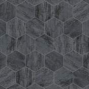 Merola Tile Cassis - 9" x 10" Solid Floor and Wall Tile - Glossy, Matte Visual - Sold by Carton (11.5 SF/Carton) Black