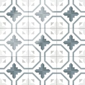 Merola Tile Prisma - 10" x 10" Geometric Floor and Wall Tile - Glossy, Matte, Satin Visual - Sold by Carton (10.88 SF/Carton) Anthracite