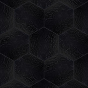 Merola Tile Gaudi - 19" x 22" Dimensional Floor and Wall Tile - Matte Visual - Sold by Carton (11 SF/Carton) Black