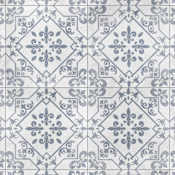 Merola Tile Atlantic - 18" x 18" Square Floor and Wall Tile - Glossy Visual - Sold by Carton (15.33 SF/Carton) Azul