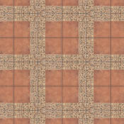 Merola Tile Castellon - 18" x 18" Square Floor and Wall Tile - Matte Visual - Sold by Carton (15.33 SF/Carton) Cotto