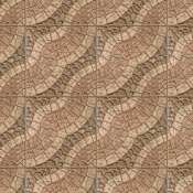Merola Tile Dakar - 18" x 18" Square Floor and Wall Tile - Textured Visual - Sold by Carton (24.42 SF/Carton) Brown