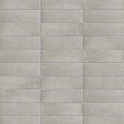 Merola Tile Coco - 2" x 6" Rectangle Floor and Wall Tile - Matte Visual - Sold by Carton (5.94 SF/Carton) Amber Gray