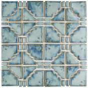 Merola Tile Sample Only of FKOMB Diva Blue