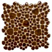 Merola Tile Sample Only of FKOPS77S Mahogany