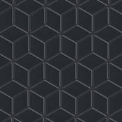 Merola Tile Hudson Rhombus 3 in. x 1.78 in. Rhombus Mosaic Floor and Wall Tile - Smooth Porcelain Visual - Sold by Carton (8.6 SF/Carton)
Matte Black