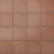 Merola Tile Lincoln Quarry - 6" x 6" Square Floor and Wall Tile - Textured Visual - Sold by Carton (7.56 SF/Carton) Mayflower Red