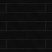 Merola Tile Metro Soho - 2" x 8" Rectangle Floor and Wall Tile - Glossy Visual - Sold by Carton (12 SF/Carton) Black