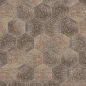 Merola Tile Capri - 7" x 8" Hexagon Floor and Wall Tile - Glossy Visual - Sold by Carton (10.8 SF/Carton) Terra