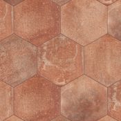 Merola Tile Americana - 14" x 16" Hexagon Floor and Wall Tile - Textured Visual - Sold by Carton (10.89 SF/Carton) North