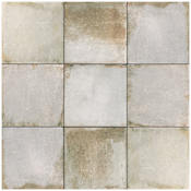 Merola Tile D'Anticatto - 9" x 9" Square Floor and Wall Tile - Textured Visual - Sold by Carton (11 SF/Carton) Bianco