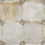 Merola Tile D'Anticatto Decor - 9" x 9" Square Floor and Wall Tile - Textured Visual - Sold by Carton (11 SF/Carton) Savona