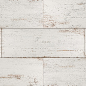 Merola Tile Retro - 8" x 24" Rectangle Floor and Wall Tile - Textured Visual - Sold by Carton (11.12 SF/Carton) Blanc