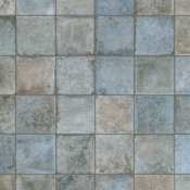 Merola Tile Kings Etna - 13" x 13" Square Floor and Wall Tile - Textured Visual - Sold by Carton (12.2 SF/Carton) Etna Blue