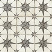 Merola Tile Kings Star Supernova - 18" x 18" Square Floor and Wall Tile - Matte Visual - Sold by Carton (11.1 SF/Carton) Nero