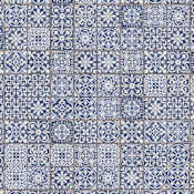 Merola Tile Faenza - 13" x 13" Square Floor and Wall Tile - Textured Visual - Sold by Carton (12 SF/Carton) Azul
