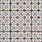 Merola Tile Harmonia - 13" x 13" Square Floor and Wall Tile - Textured Visual - Sold by Carton (12 SF/Carton) Blue