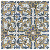 Merola Tile Sample Only of FPEHMRBLO Royal Bloom