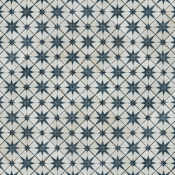 Merola Tile Harmonia - 13" x 13" Square Floor and Wall Tile - Textured Visual - Sold by Carton (12 SF/Carton) Kings Star Blue