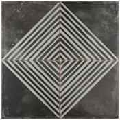 Merola Tile Kings - 18" x 18" Square Wall Tile - Textured Visual - Sold by Carton (10.95 SF/Carton) Rombos