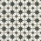 Merola Tile Kings - 13" x 13" Square Floor and Wall Tile - Matte Visual - Sold by Carton (12 SF/Carton) North Nero