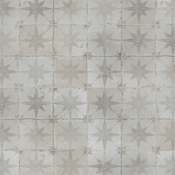 Merola Tile Kings - 18" x 18" Square Floor and Wall Tile - Textured Visual - Sold by Carton (10.95 SF/Carton) Off White